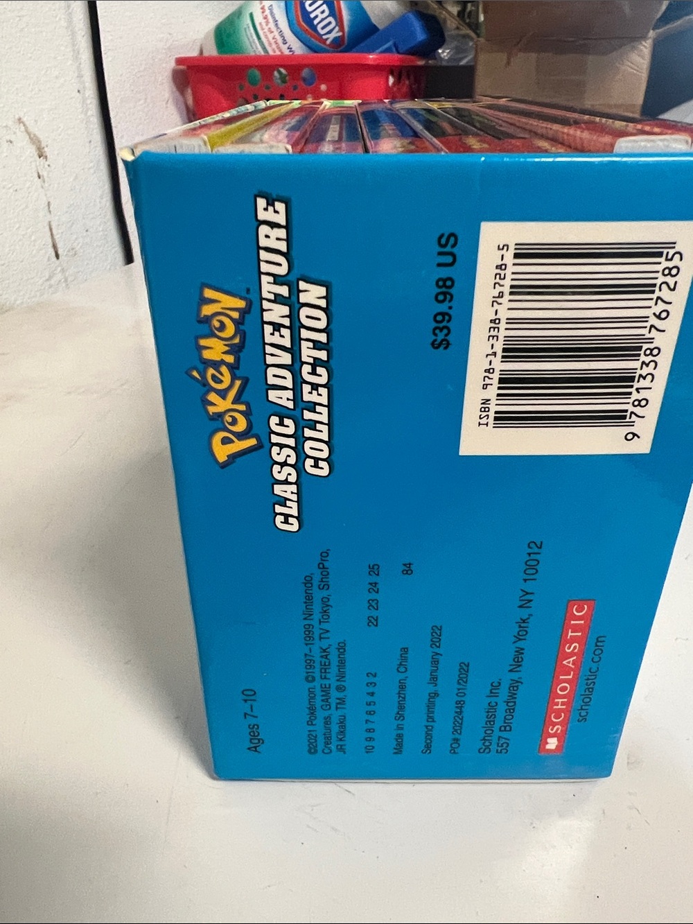 Pokemon Classic Adventure Collection Box Set - Book Set - Picture 4 of 4